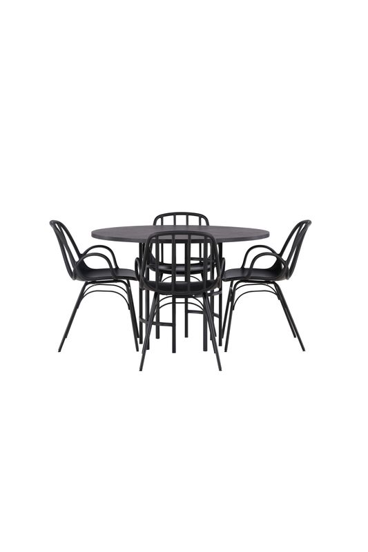 Venture Home Matgrupp Copenhagen med Dyrön stolar