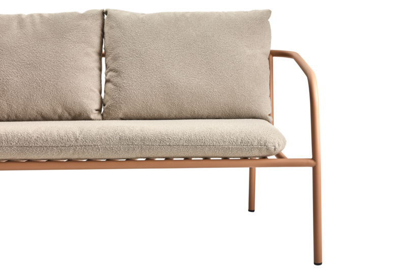 Brafab Bendt Soffa Teddy Beige/Peach
