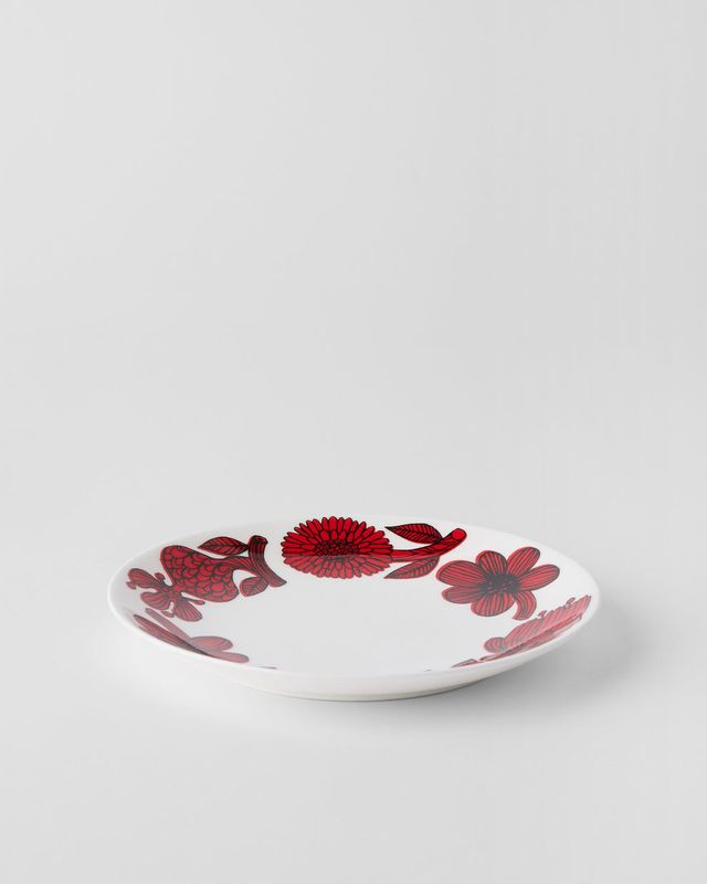 Gustavsberg ASTER RÖD, Tallrik 18 cm