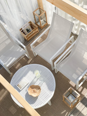 Brafab Vevi Loungebord 100 cm - Vitt