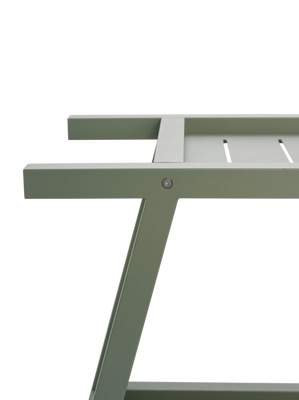 Brafab Samvaro serveringsvagn Dusty Green