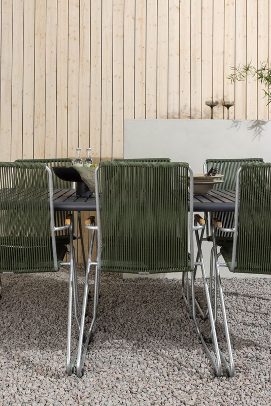 Venture Home Borneo Rektangulär Matgrupp