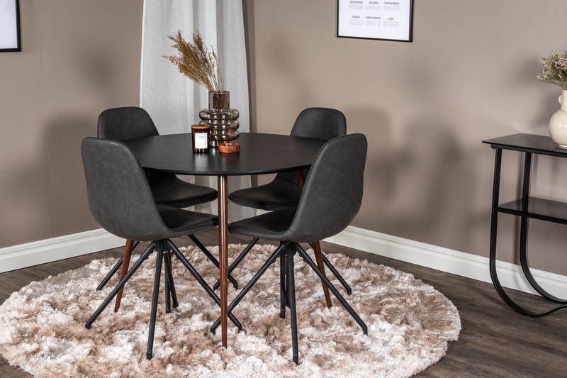 Venture Home Matgrupp Plaza med stolarna Polar