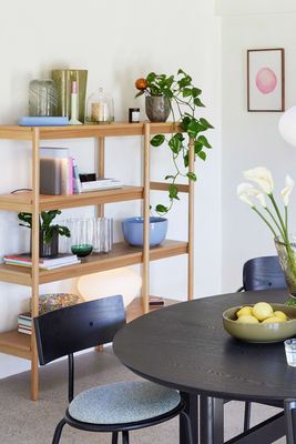 Hübsch Seize Hyllenhet Natur 120x42xh140cm