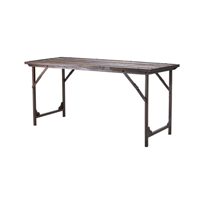 Affari of Sweden TREASURE Ihopvikbart bord, Brun 150x62x72 cm