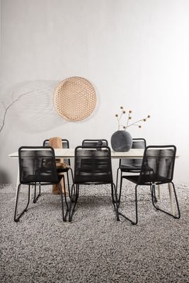 Venture Home Lina Rektangulär Matgrupp