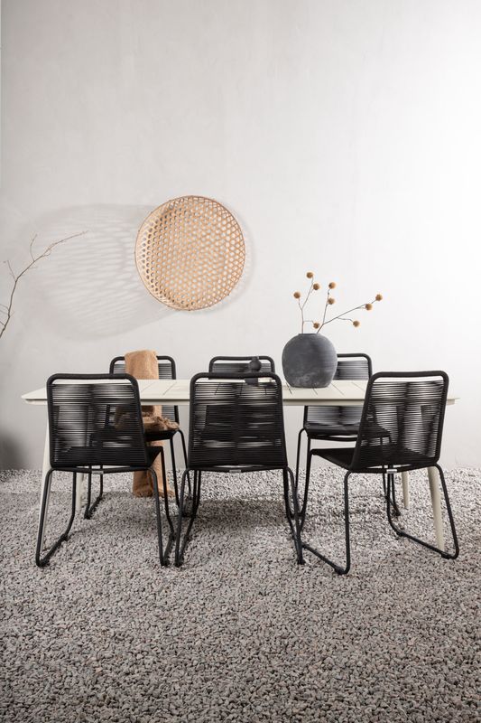 Venture Home Lina Rektangulär Matgrupp