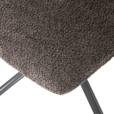 WOOOD Soren Justerbar Snurrfåtölj i Ullig Brun