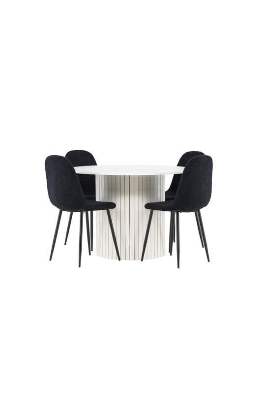 Venture Home Härön Matbord med Polar Matstol