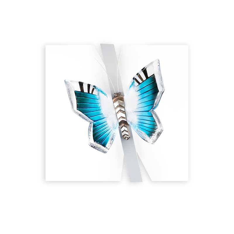 Målerås Flygfärdig Tavla stor Blå, Ltd Ed 19ex