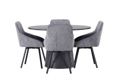 Venture Home Matgrupp Lanzo med stolarna Rosie