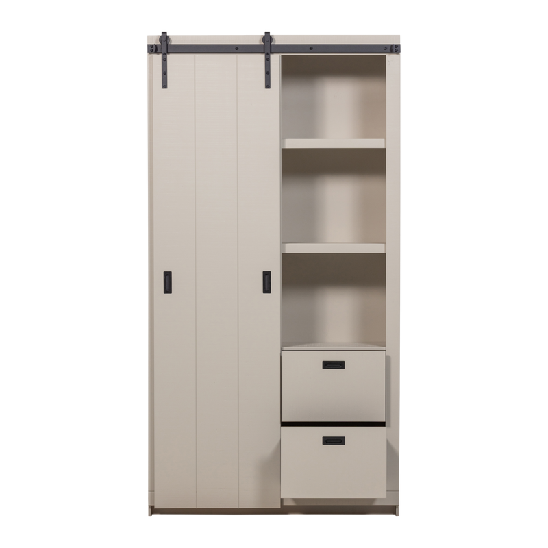 vtwonen SLIDE BARN SKÅP i grovhyvlad furu