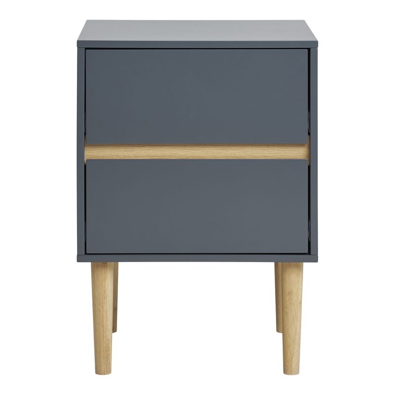 House Nordic Bisley Sidobord Mörkgrå