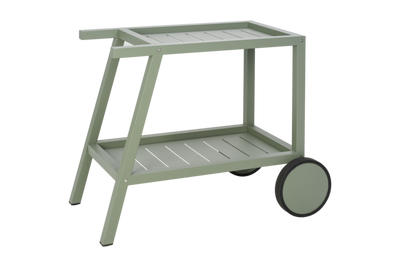 Brafab Samvaro serveringsvagn Dusty Green
