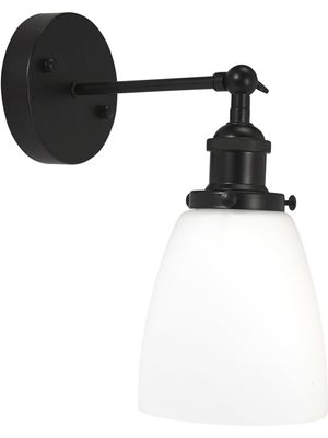 PR Home Kappa vägglampa Svart, Opal 14 cm
