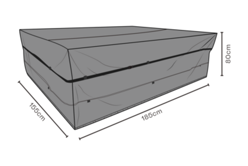 Brafab Möbelskydd Matgrupp 185x155 cm Waterproof