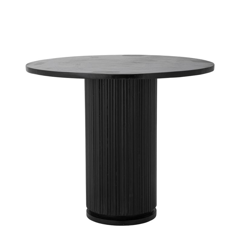 Bloomingville Porto Matbord, Svart, FSC®100%, Mango, Ø90xH76 cm