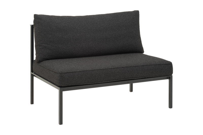 Brafab Upper 2-sits mittdel Svart / Teddy Black