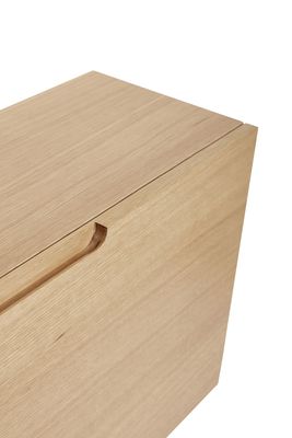 Hübsch Collect skoskåp naturell 100 x 25 x H40 cm