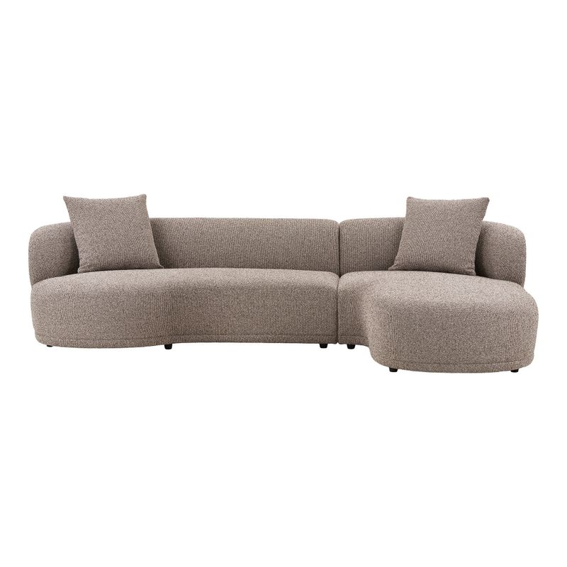 House Nordic Kingston Loungesoffa Brun