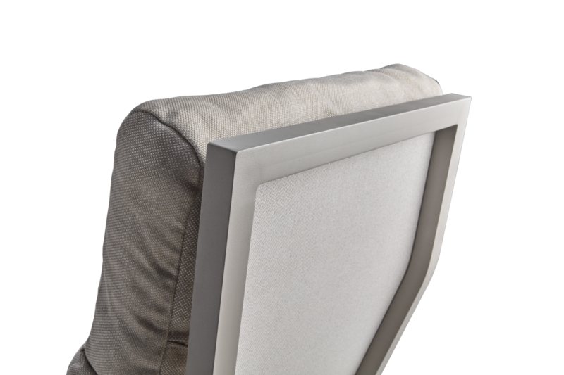 Brafab Slide positionsfåtölj - Khaki/Tawny