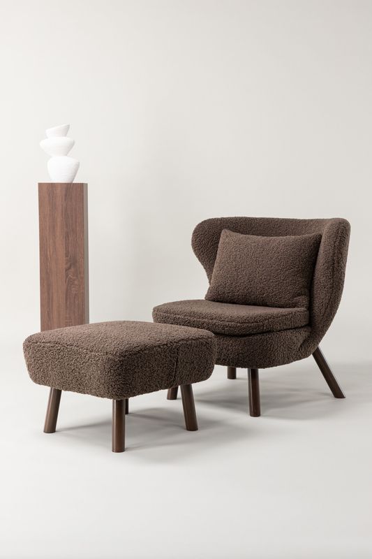 Vind Collection Ryxö Loungestol med Fotpall