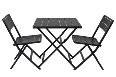 Brafab Wilkie fällbord 72x72 cm svart