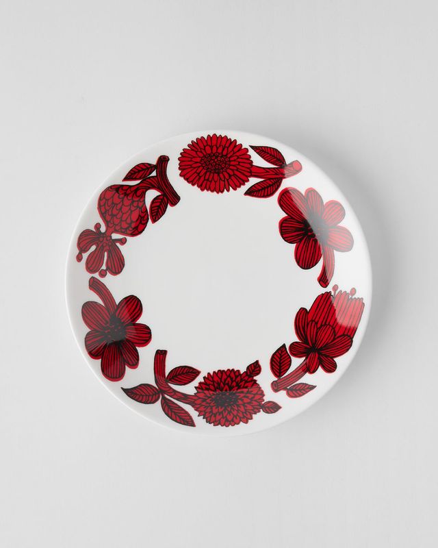 Gustavsberg ASTER RÖD, Tallrik 18 cm