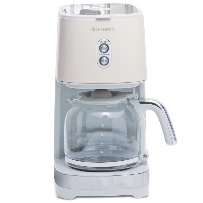 Champion Kaffebryggare 12-koppar/1,5L KB610 Creme White Series