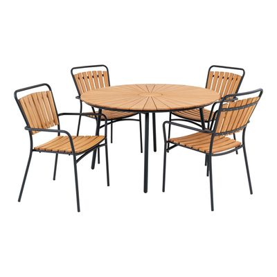 House Nordic Cleveland Uteset Natur/Svart