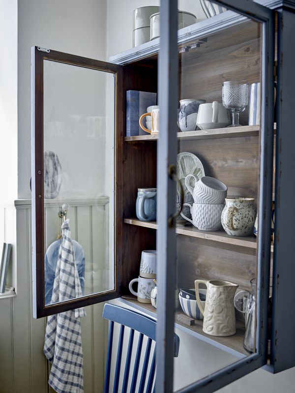 Bloomingville Hazem Skåp, Blå, Granträ