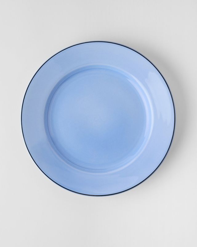 Gustavsberg NATUR Blåbärsblå, Tallrik 24 cm m bräm
