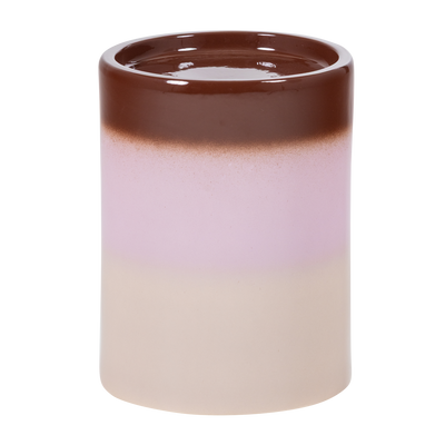 WOOOD Ollo Dekorativt Sidobord i Keramik - Rosa/Brun