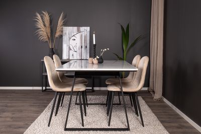 Venture Home Estelle Rektangulär Matgrupp