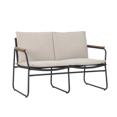 Bloomingville Hampton soffa, svart, metall