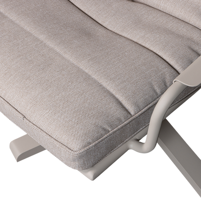 WOOOD Coosa Trädgårdsfåtölj i Aluminium Sand