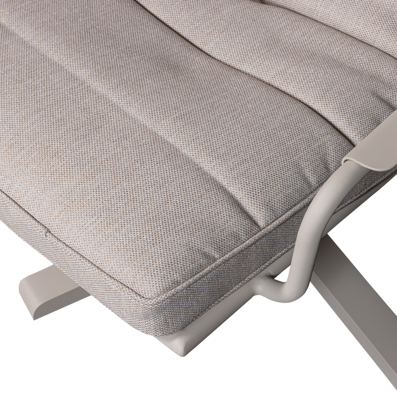 WOOOD Coosa Trädgårdsfåtölj i Aluminium Sand