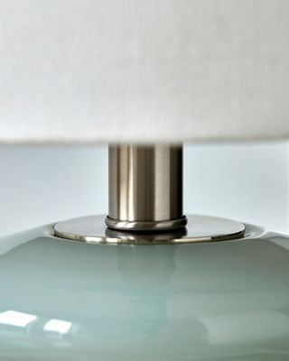 House Doctor Step Bordslampa S Ljusblå/Off-white