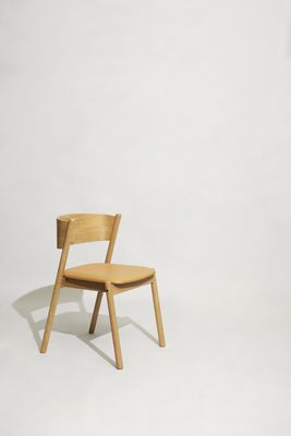 Hübsch Oblique Matstol Natur ek