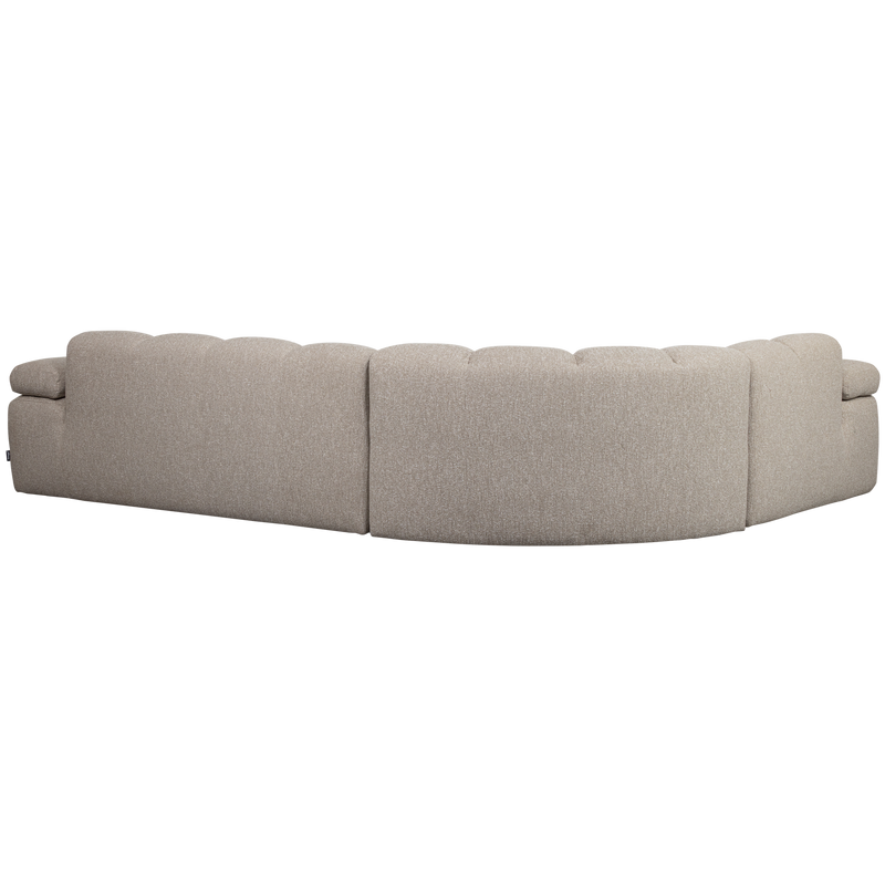 WOOOD Mojo Hörnsoffa Vänster Boucle Beige