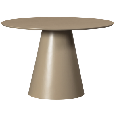 WOOOD Jorre Runt Matbord Ø120 cm MDF Militärbrun