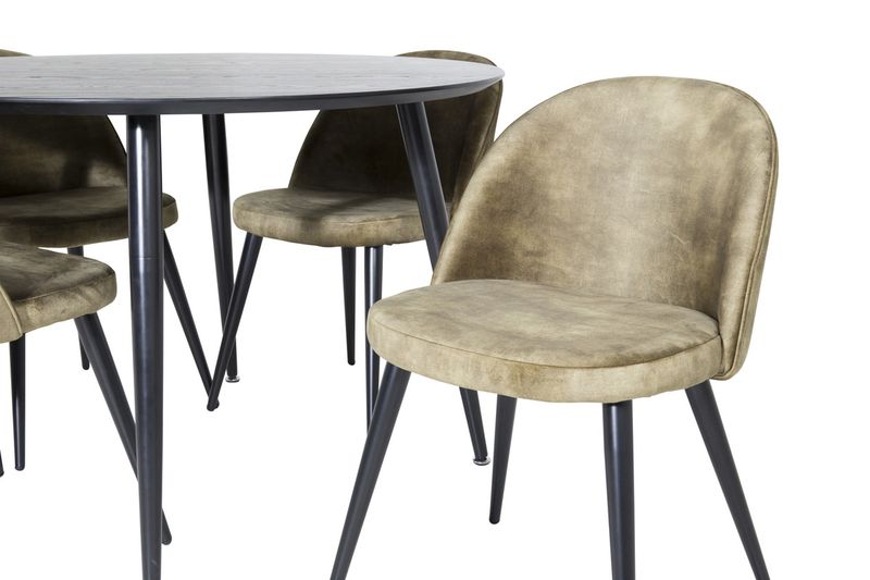 Venture Home Matgrupp Dipp med stolarna Velvet