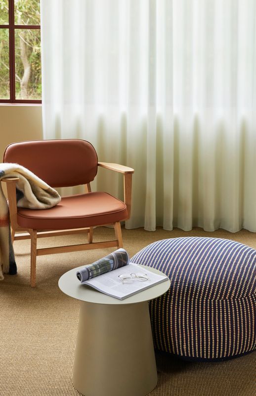 Hübsch Haze Loungestol Brun