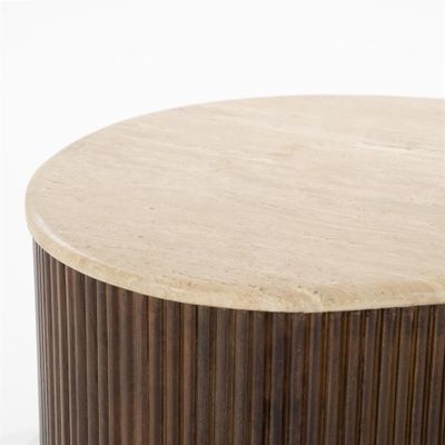 Eleonora Soffbord Mari - 129x84x36 Brun