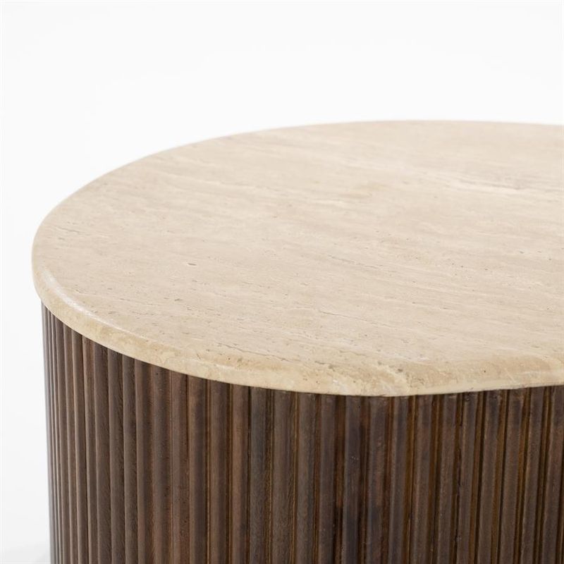 Eleonora Soffbord Mari - 129x84x36 Brun