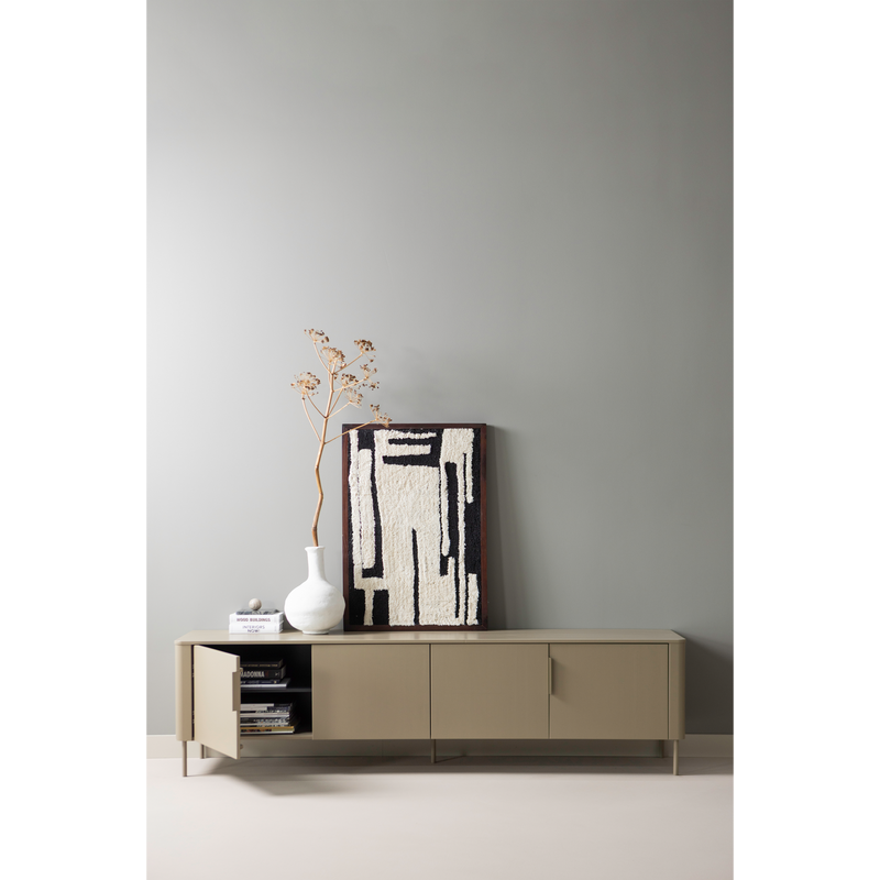 WOOOD Gunnar TV-bänk 200 cm i Furu Mud