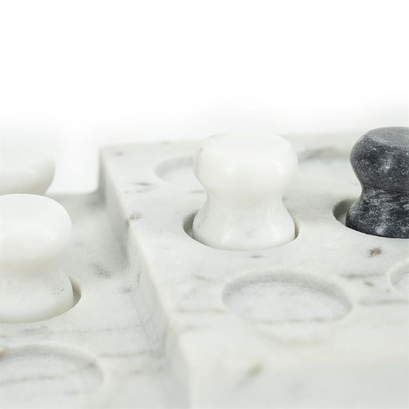 By Boo Tic Tac Toe Flerfärgad i Marmor
