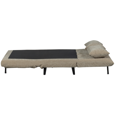 WOOOD XEM 1-Personers Sängsoffa i Sammet Natur