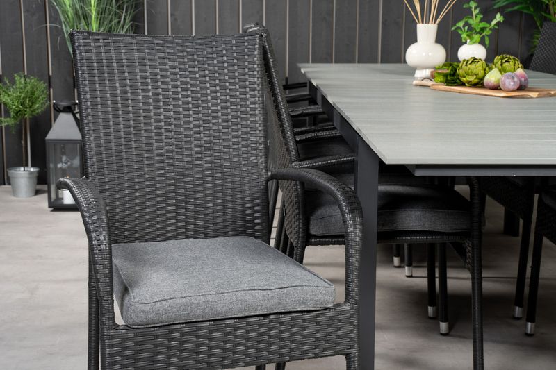 Venture Home Levels, Anna Matgrupp Svart Mörkgrå