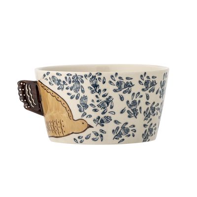Bloomingville Hezha Skål, Natur, Stengods - 6-pack